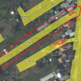 Teren cu casa demolabila, suprafata 1700 mp